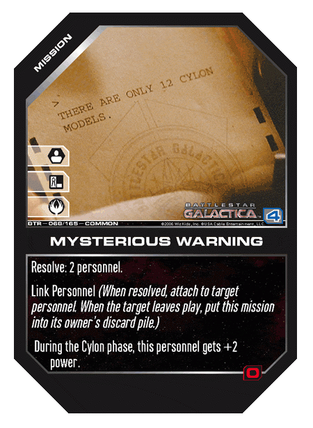 Mysterious Warning